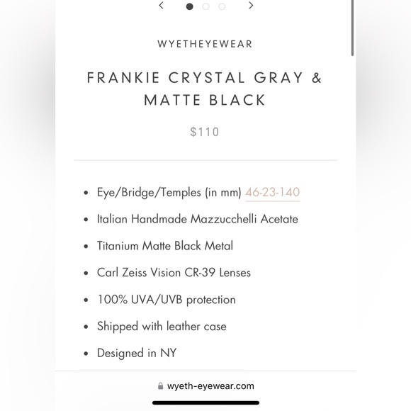 Wyeth sunglasses - Picture 8 of 8